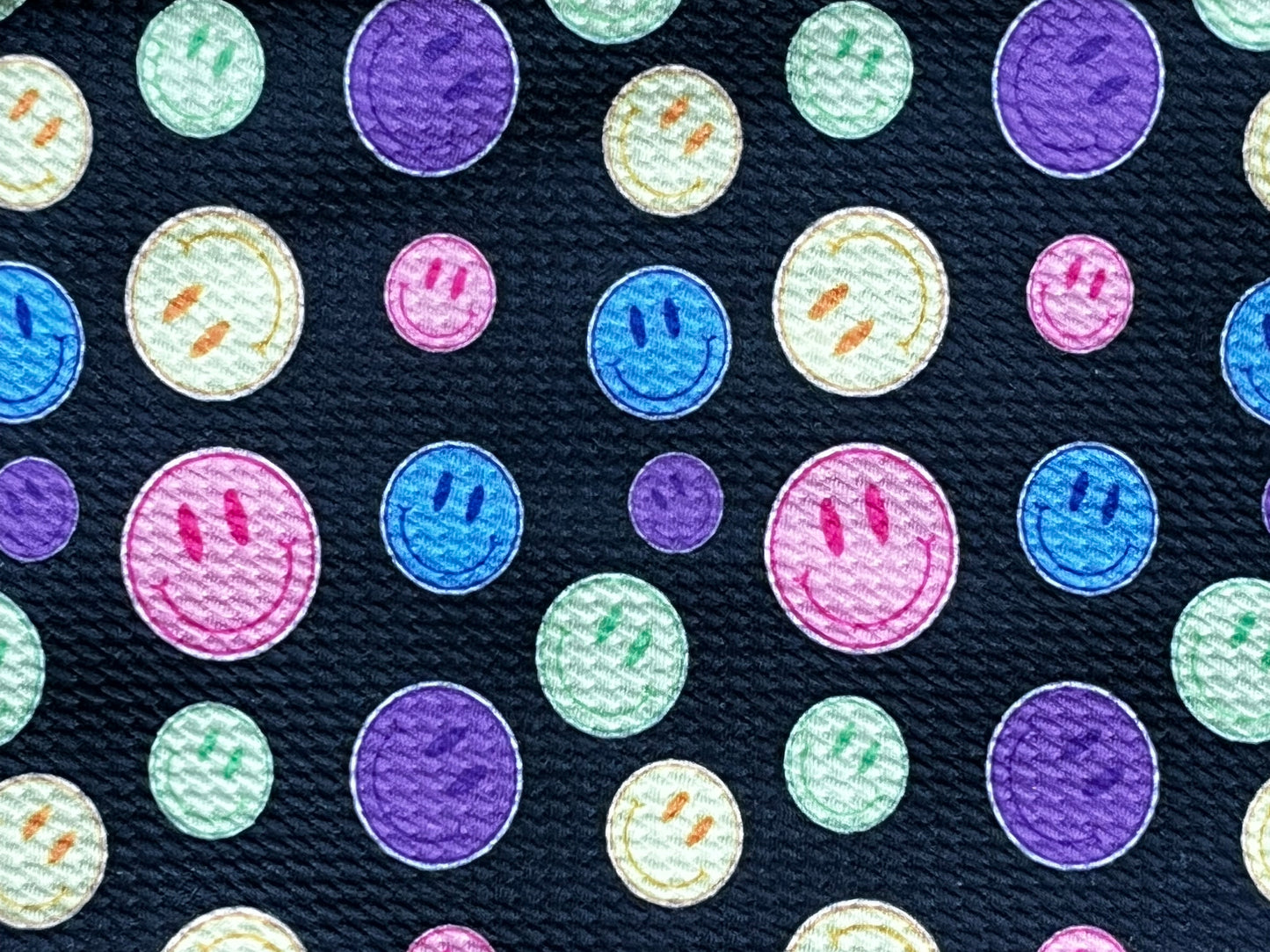 Black colored smiley