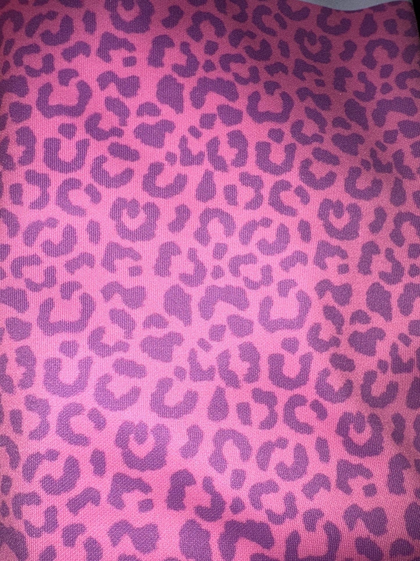 Pink and purple leopard