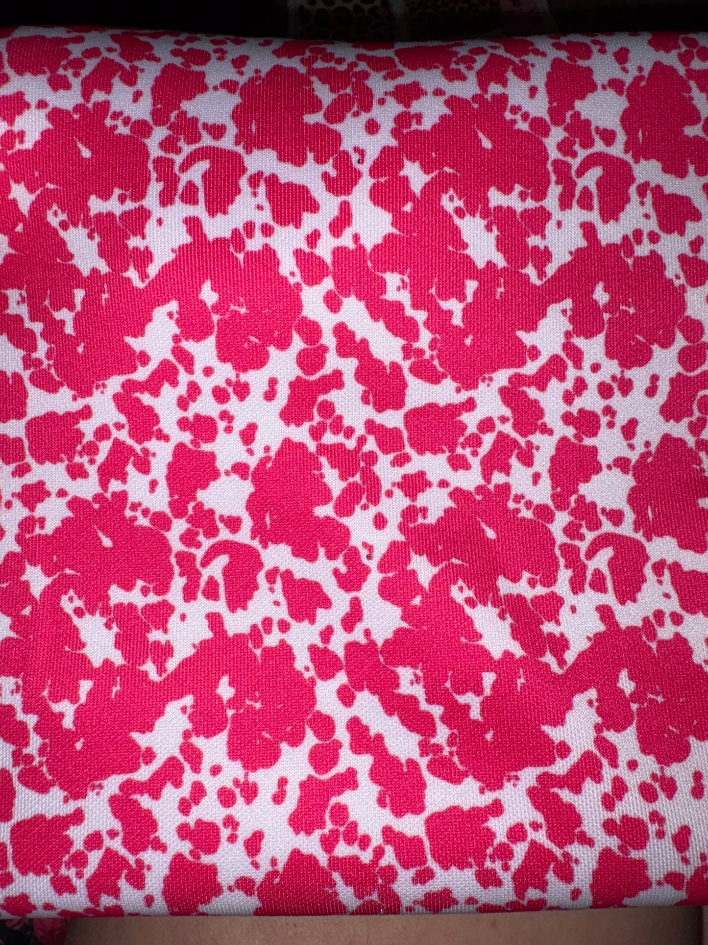Pink cowhide