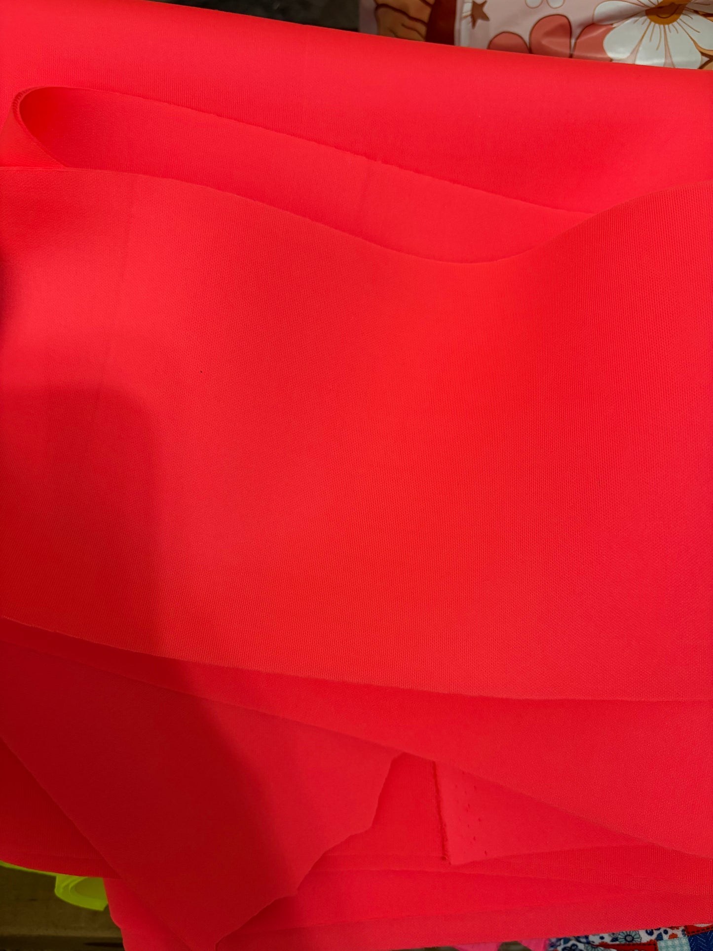 Neon coral thick scuba