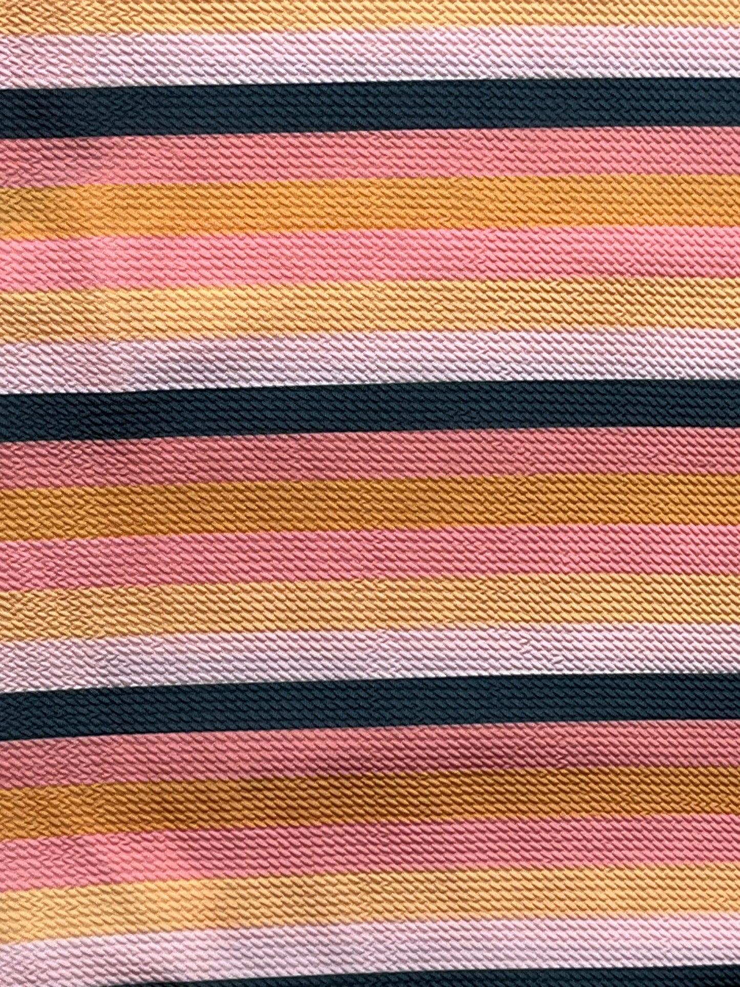 Mustard pink stripes