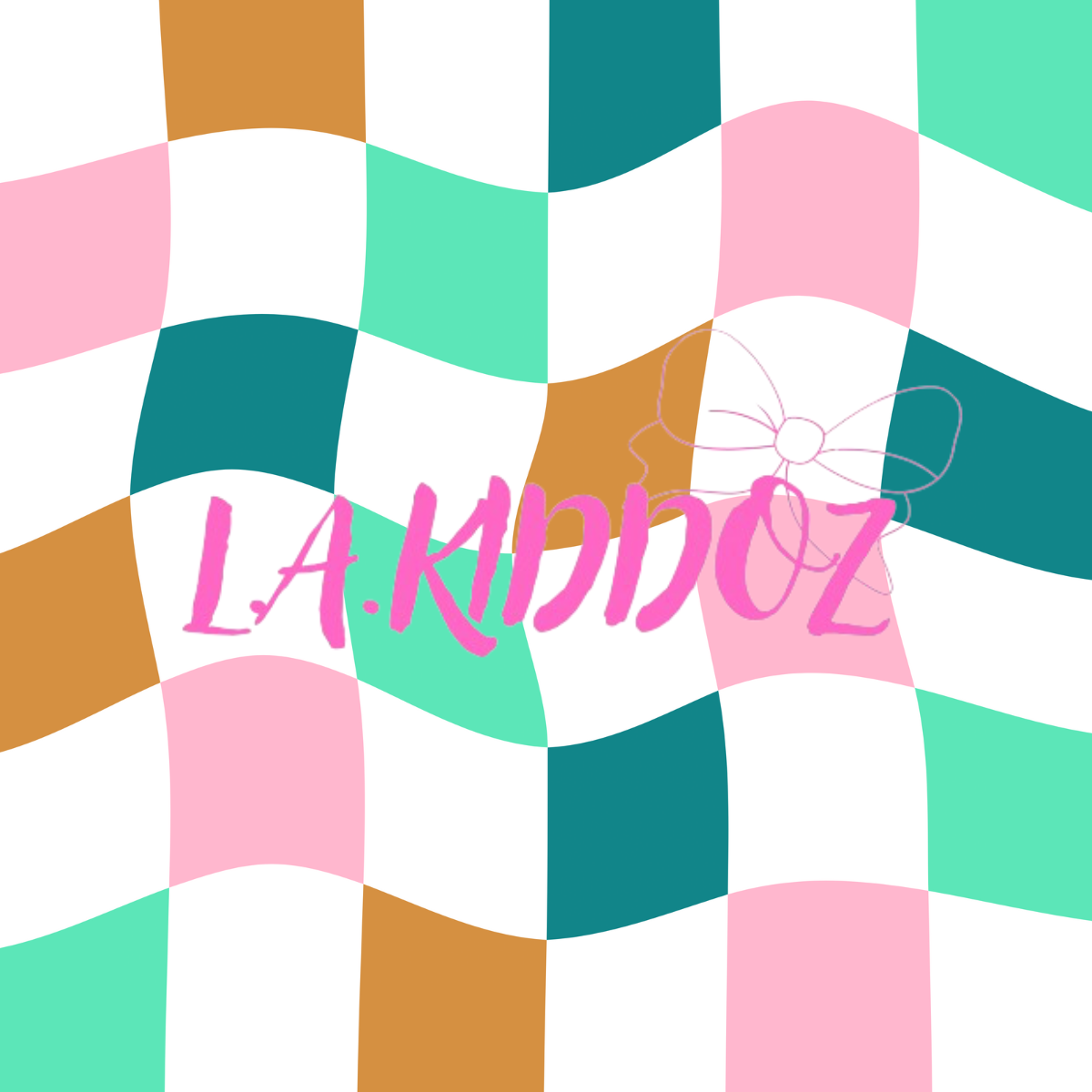 Girly Wavy Checkered