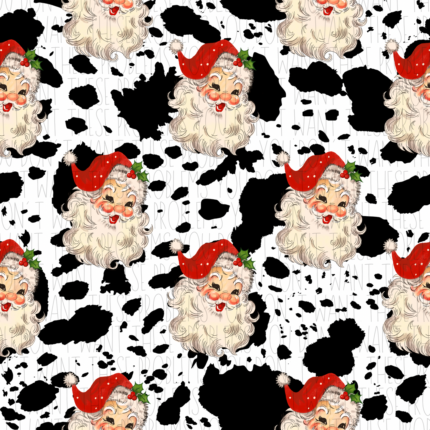 Cow Santa