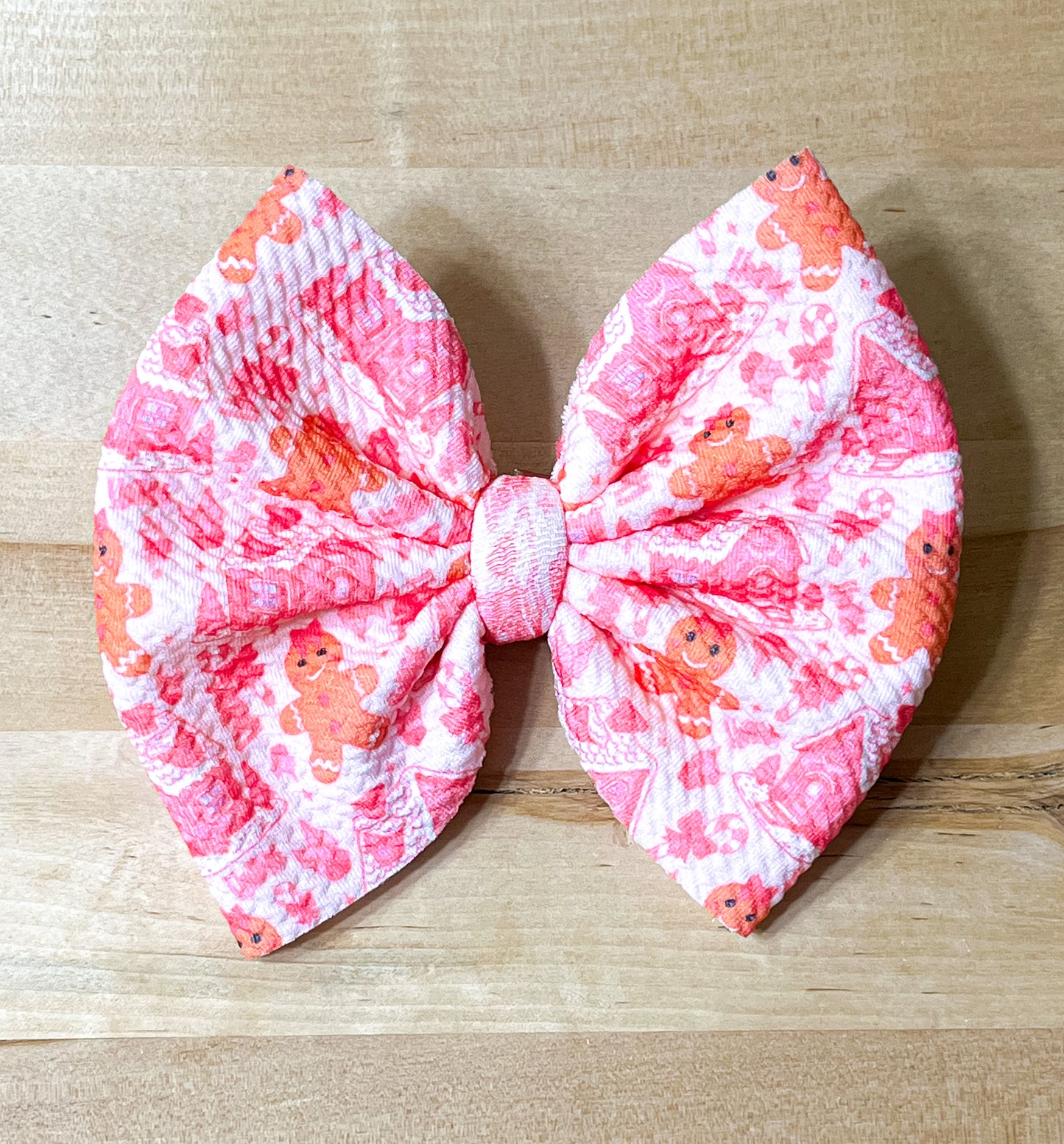 Pink gingerbread houses