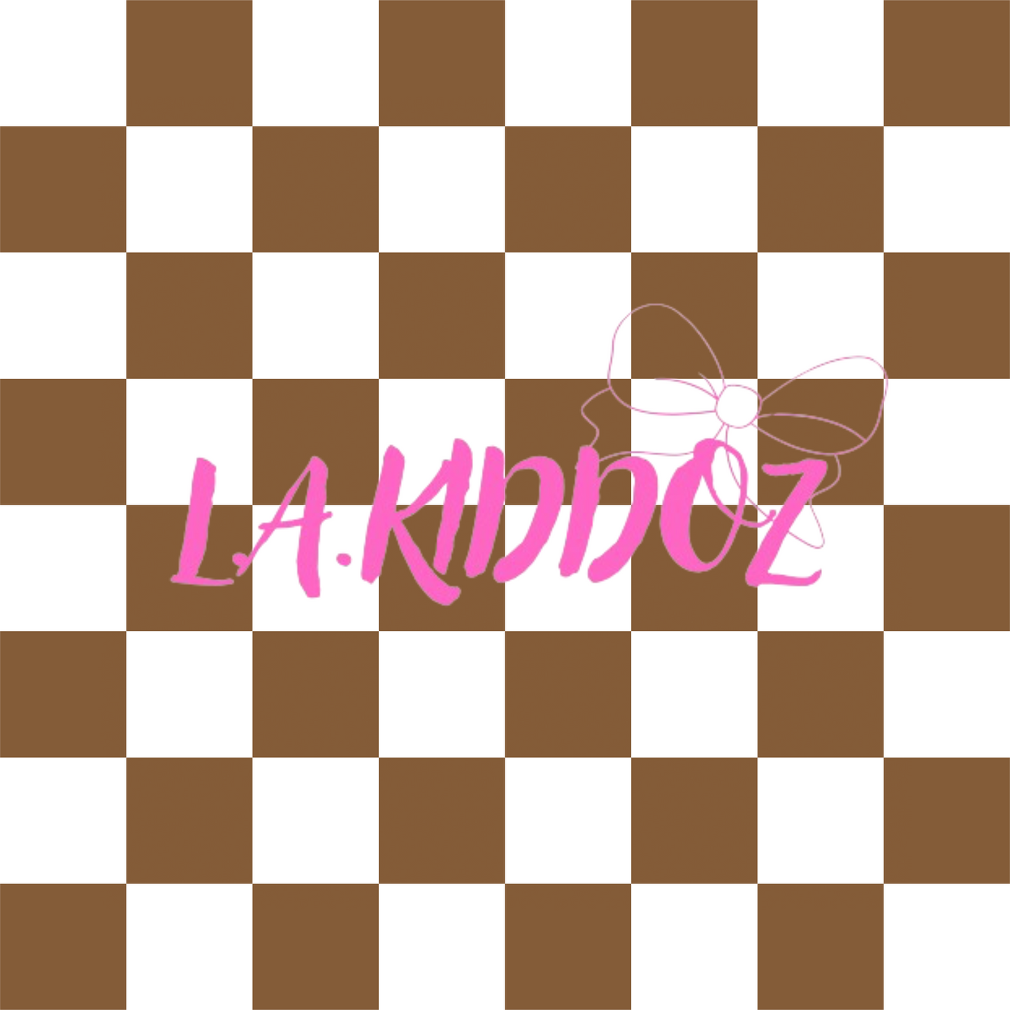 Brown Checkered