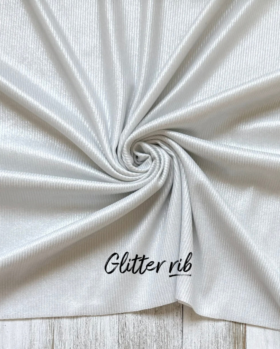 Glitter rib