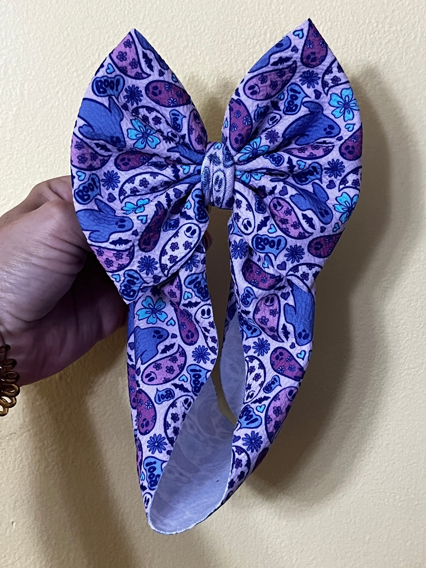 Purple ghosts wrap