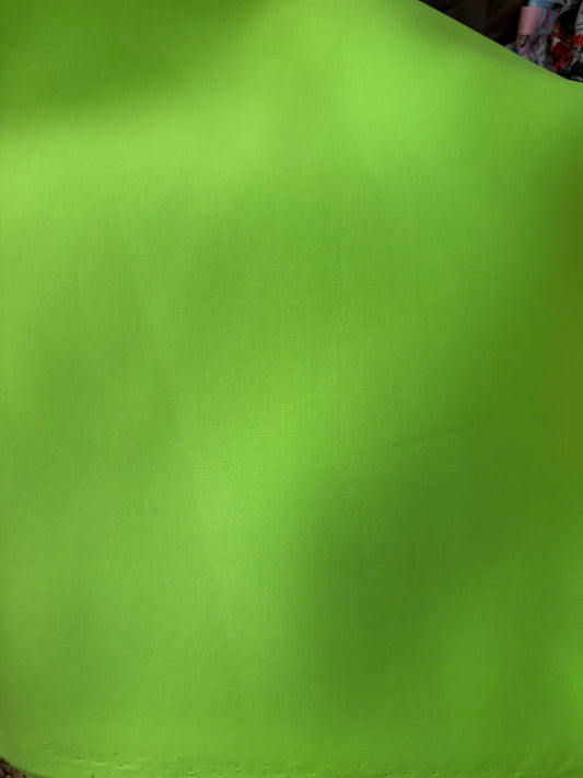 Neon lime thick scuba