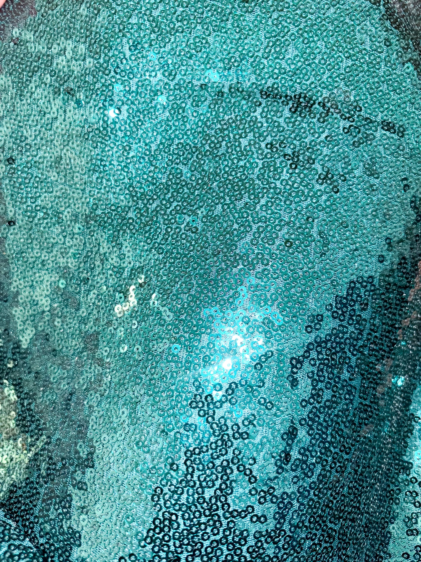 Darkish green sequins