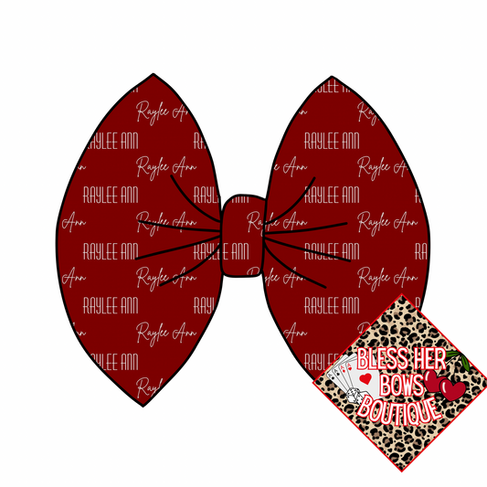 Name bows (PLEASE SEE DESCRIPTION)