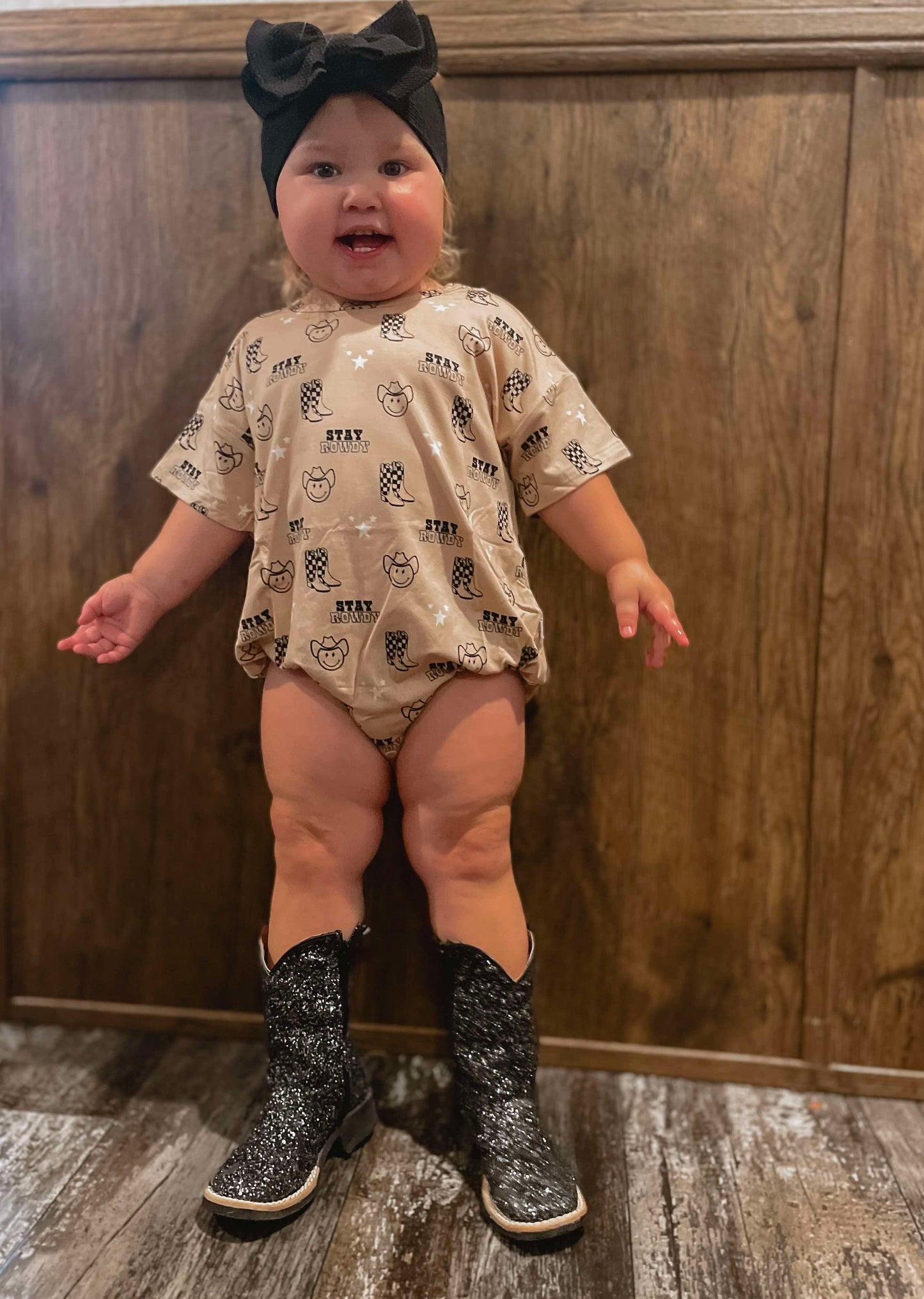 Black Disco Sparkle Tanner Mark boots