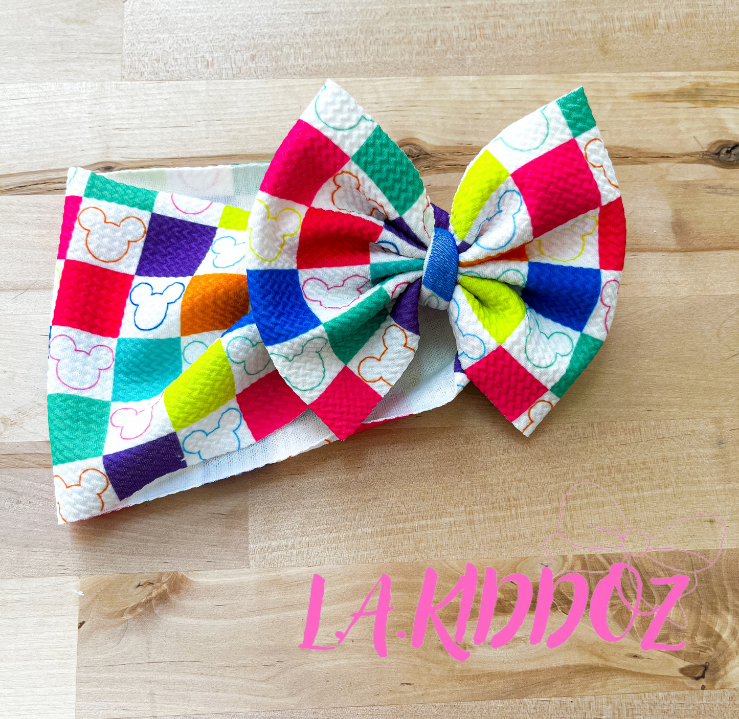 Colorful Mouse Checkered