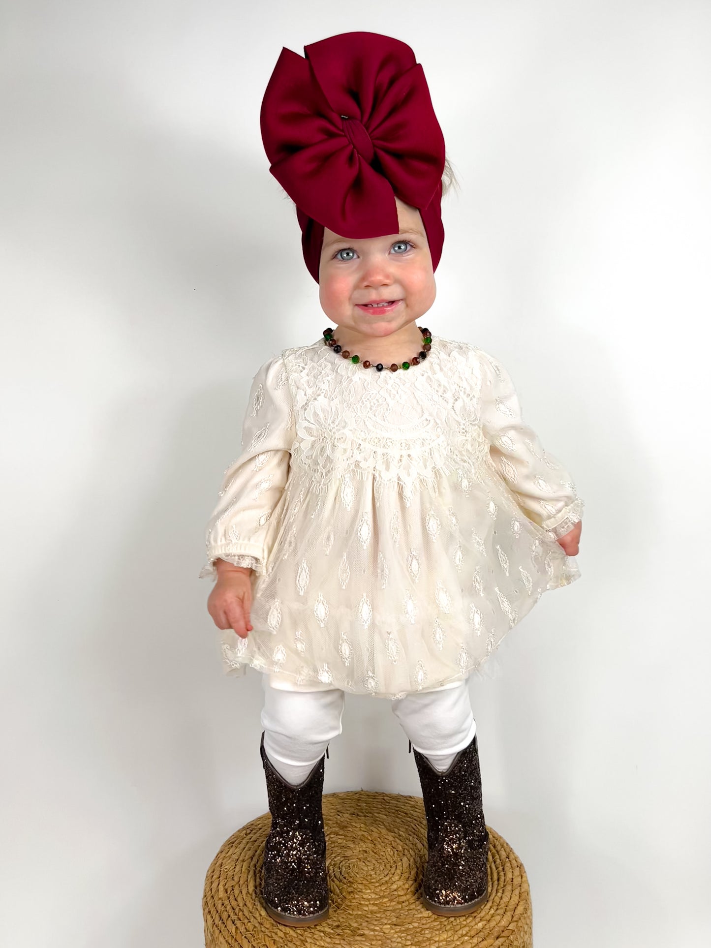 Burgundy thick scuba