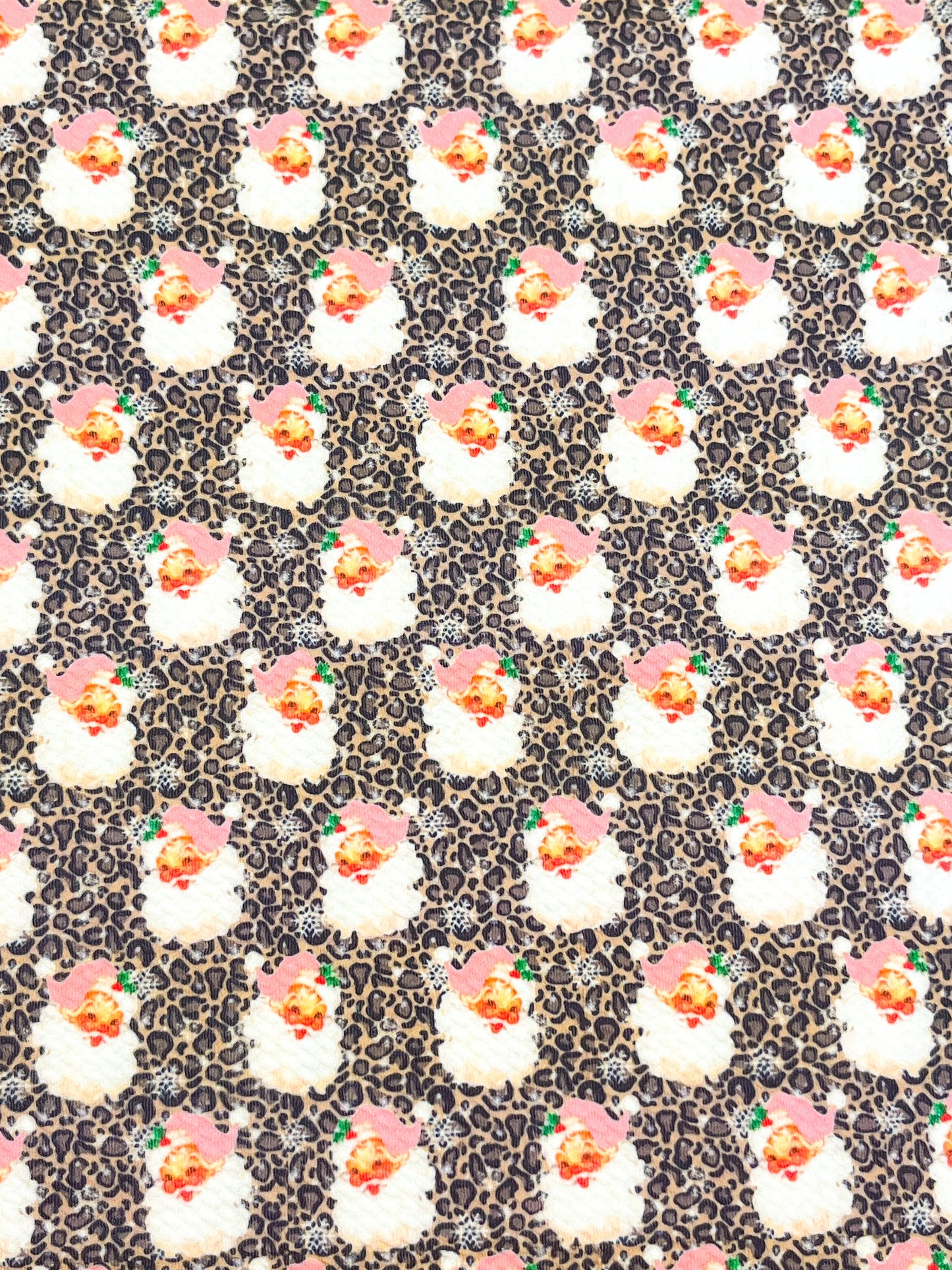 Pink Santa leopard