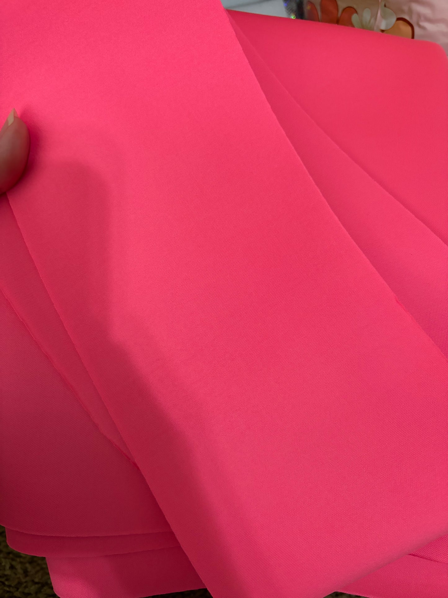 Neon bubblegum thick scuba