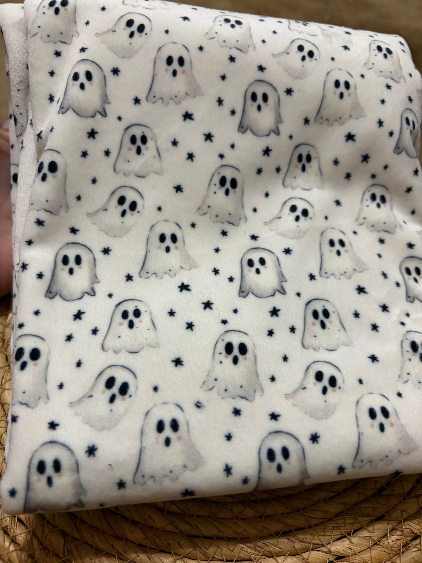 Plushy velvet ghosts