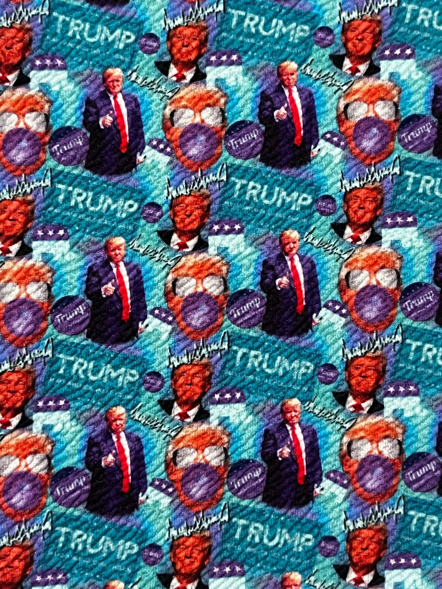 Purple/Blue Trump