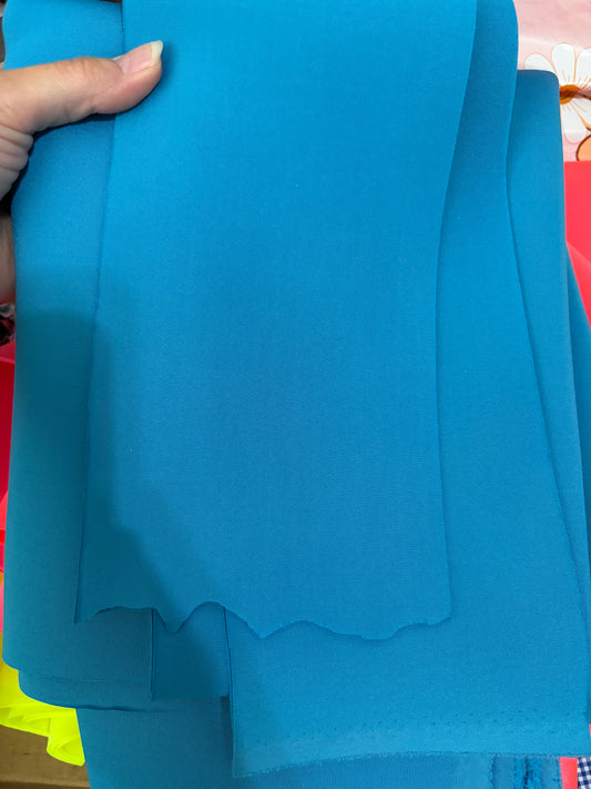 Neon blue thick scuba