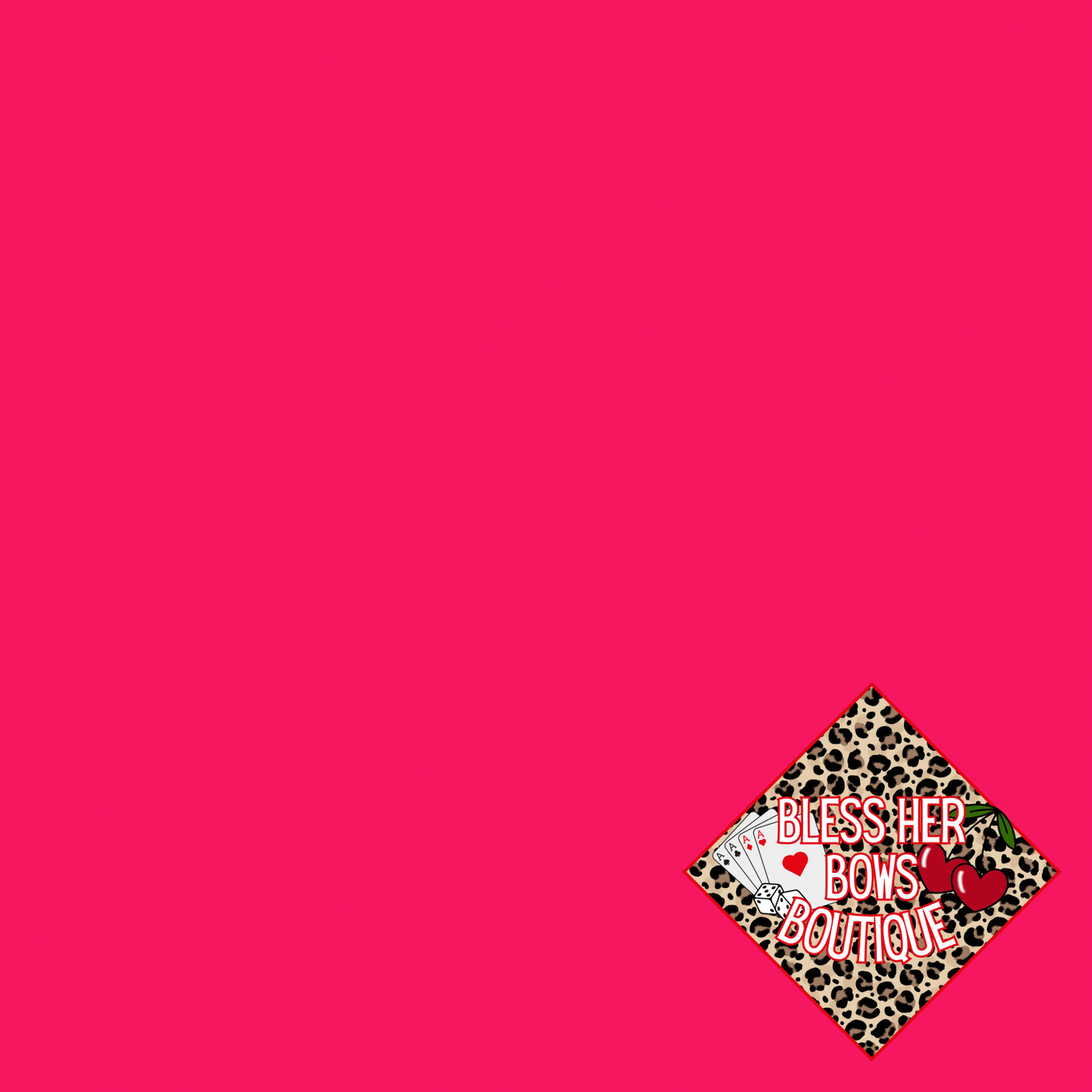Solid Hot Pink