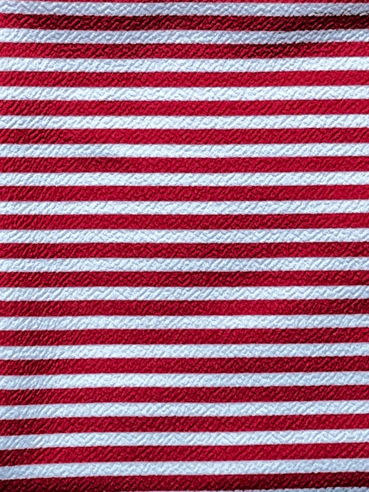 Pink and white stripes