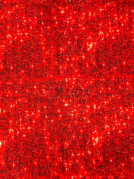 Red glitter