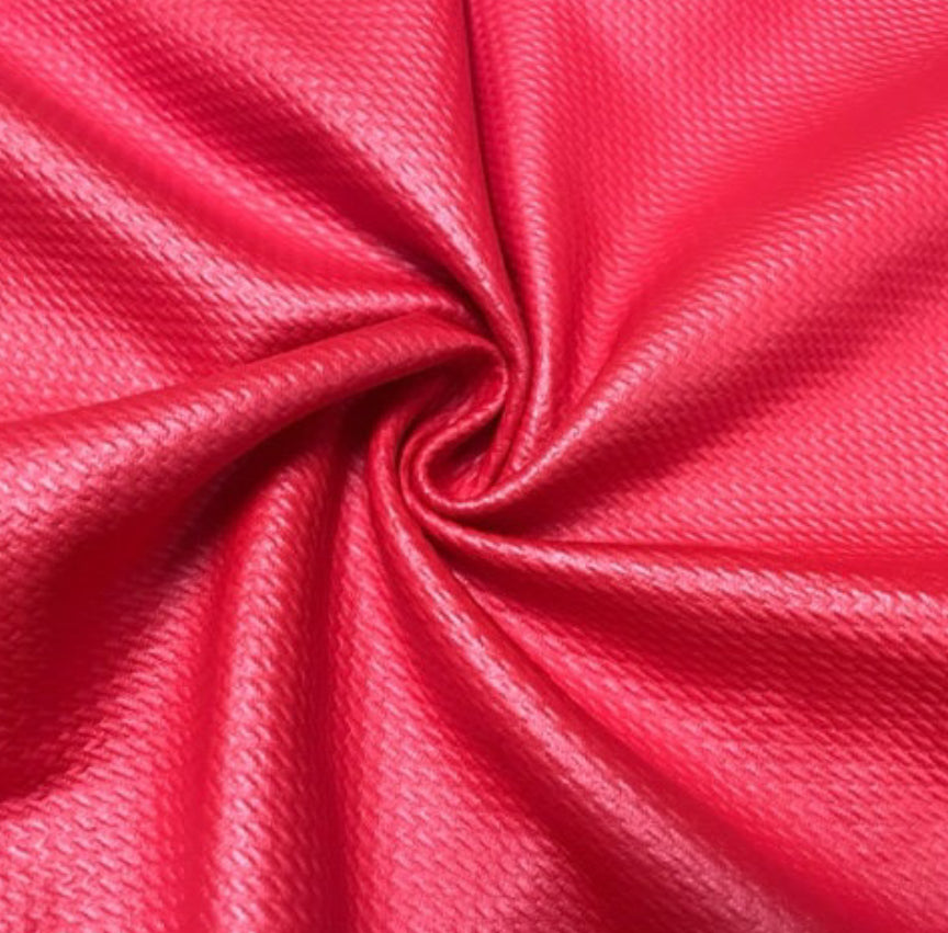 Red Matte Bullet Pleather