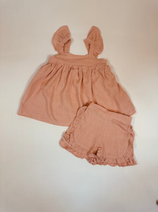 Peach Girls Set