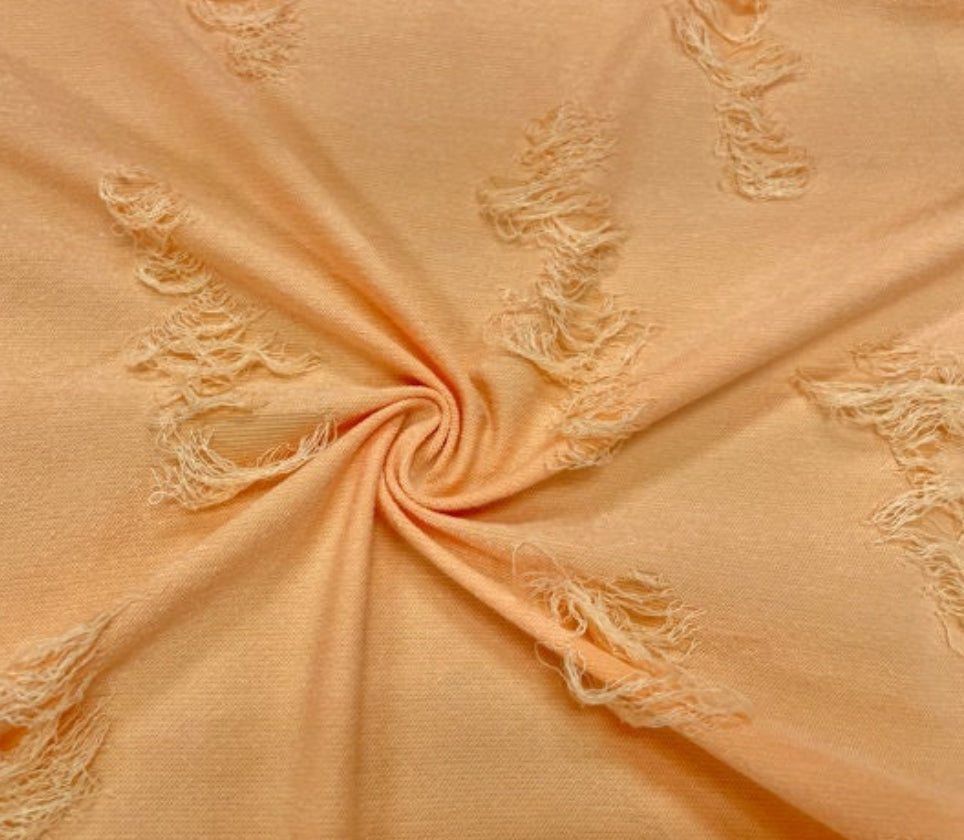 Apricot distressed