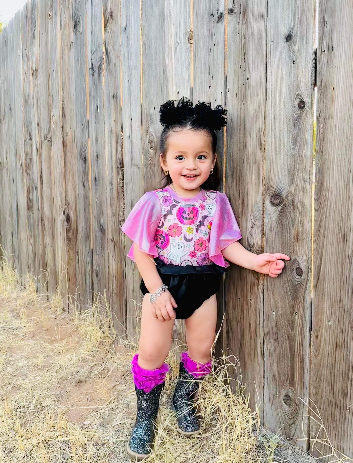 Black Disco Sparkle Tanner Mark boots