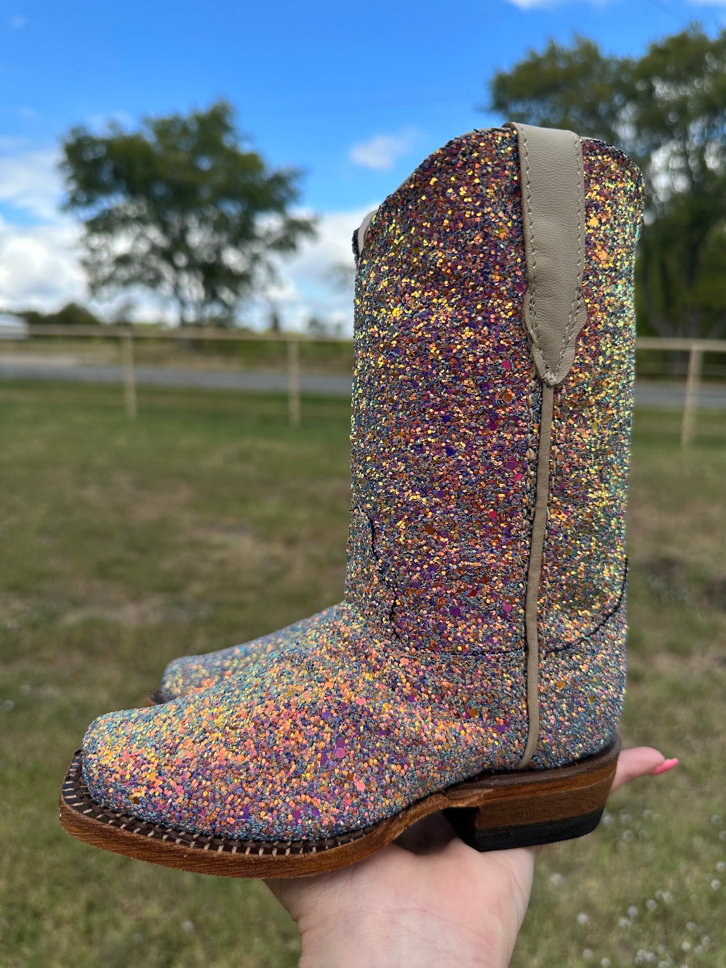 Blue Mermaid Tanner Mark boots