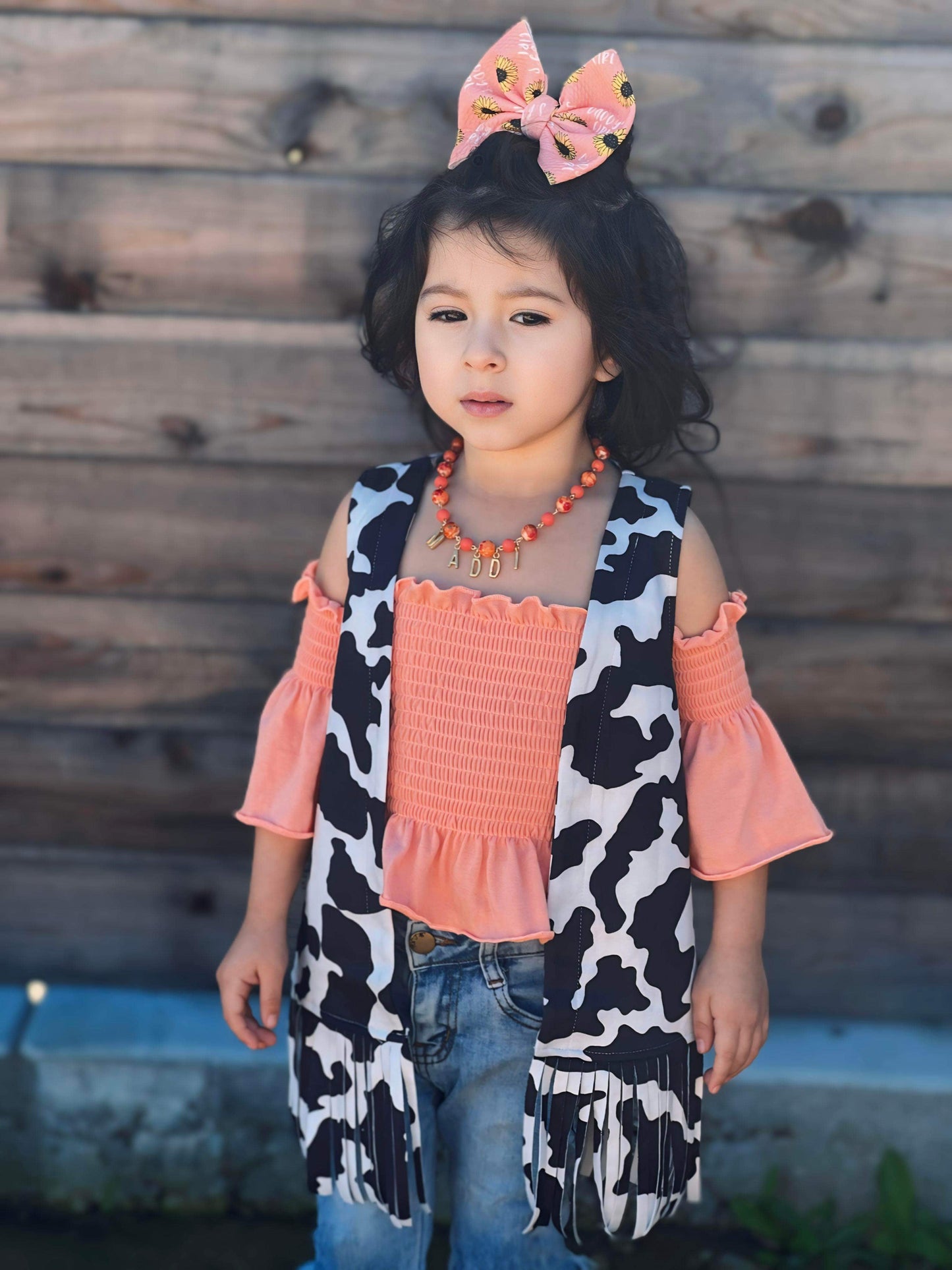 Peach Scrunch Top (FINAL SALE)