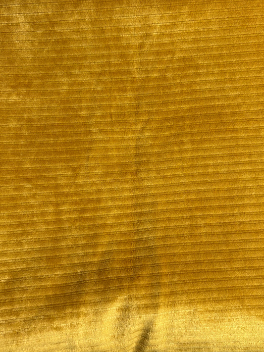 Ribbed Gold Velvet