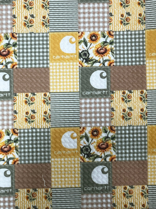 Sunflower patchwork
