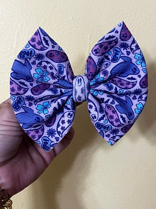 Purple ghost bow