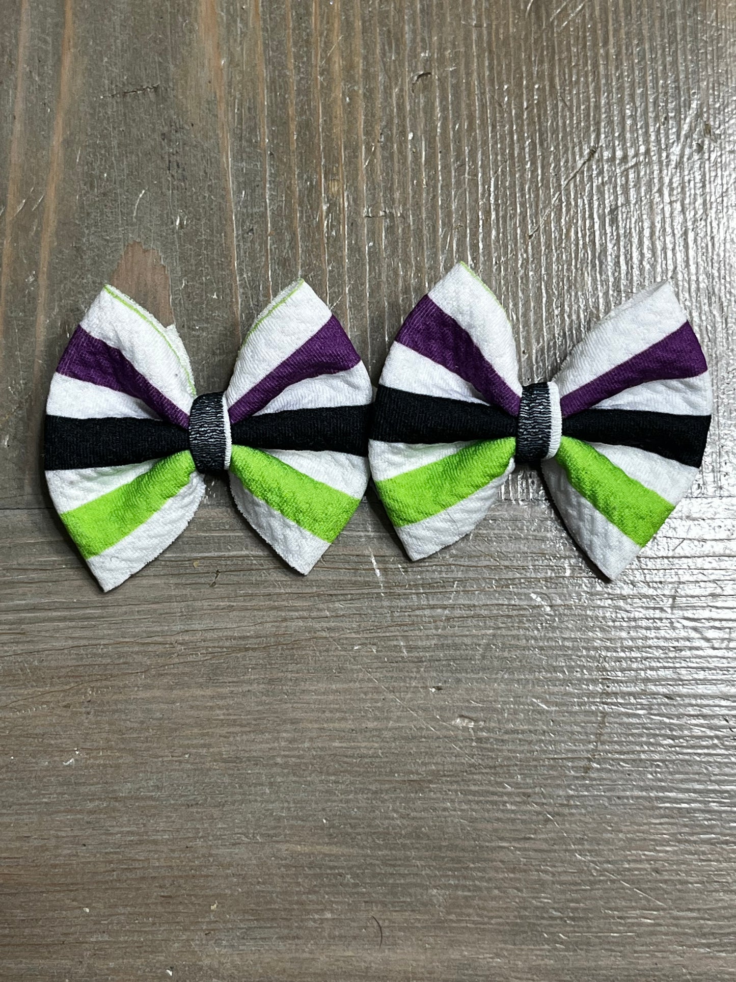 Beetlejuice color striped 2.5” piggies