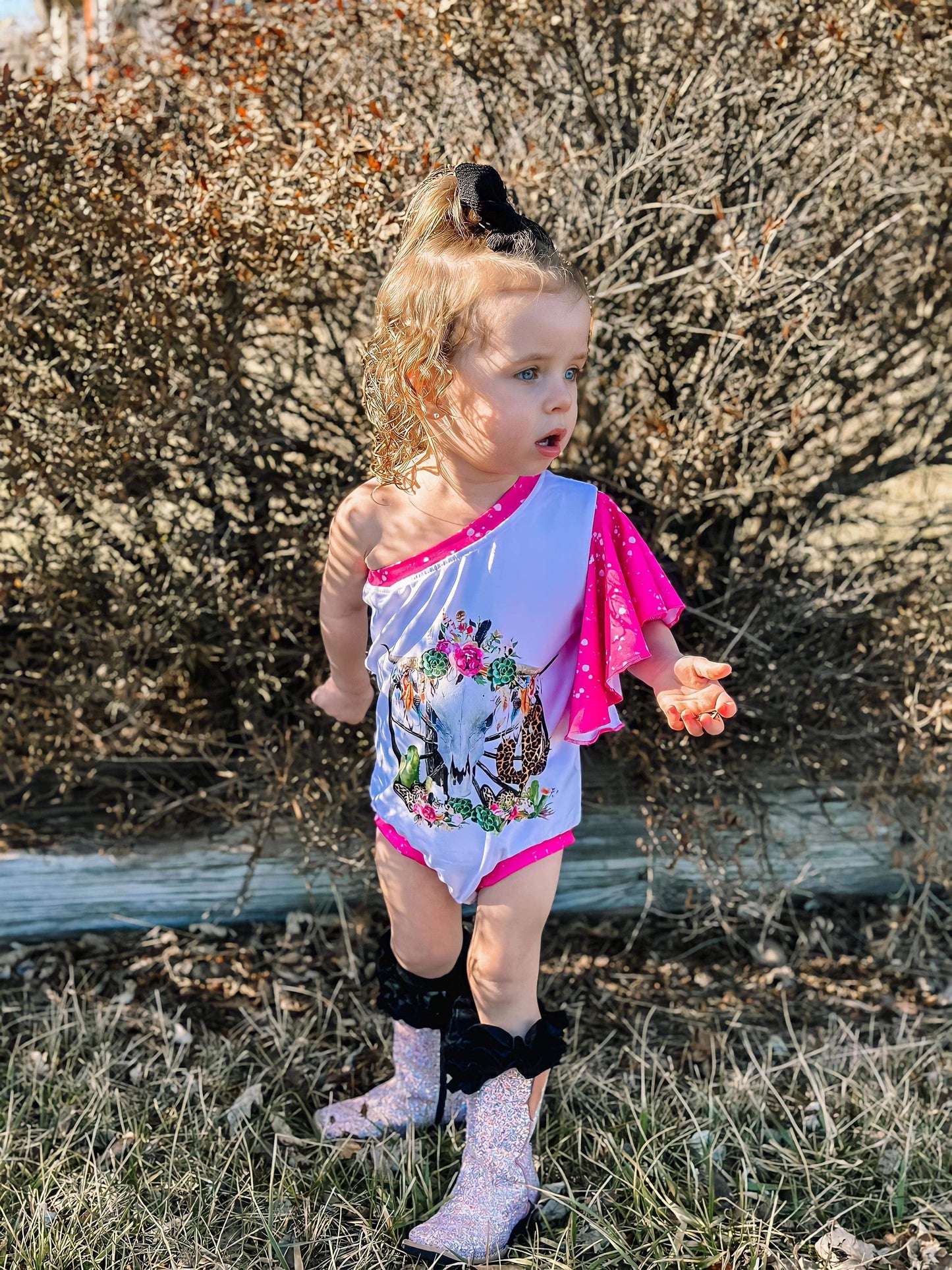 Pink Unicorn Tanner Mark Boots