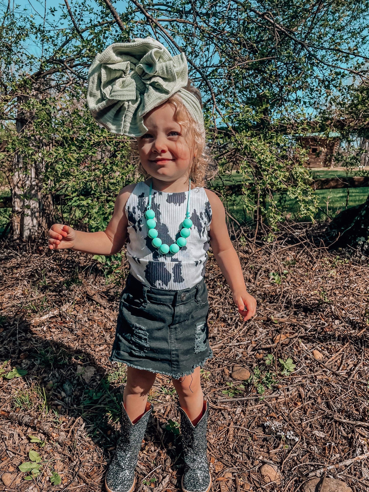 Black Disco Sparkle Tanner Mark boots