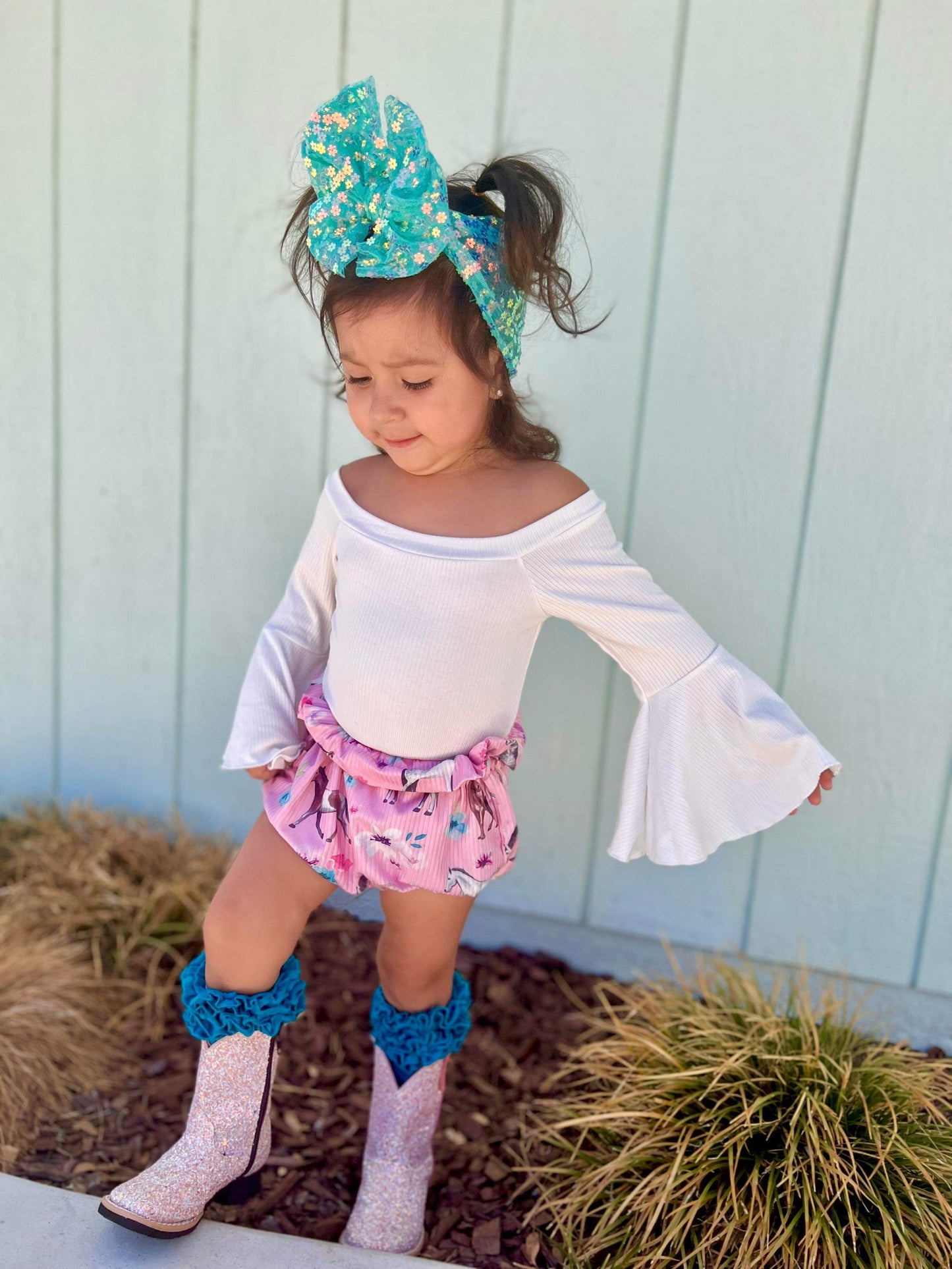 Pink Unicorn Tanner Mark Boots