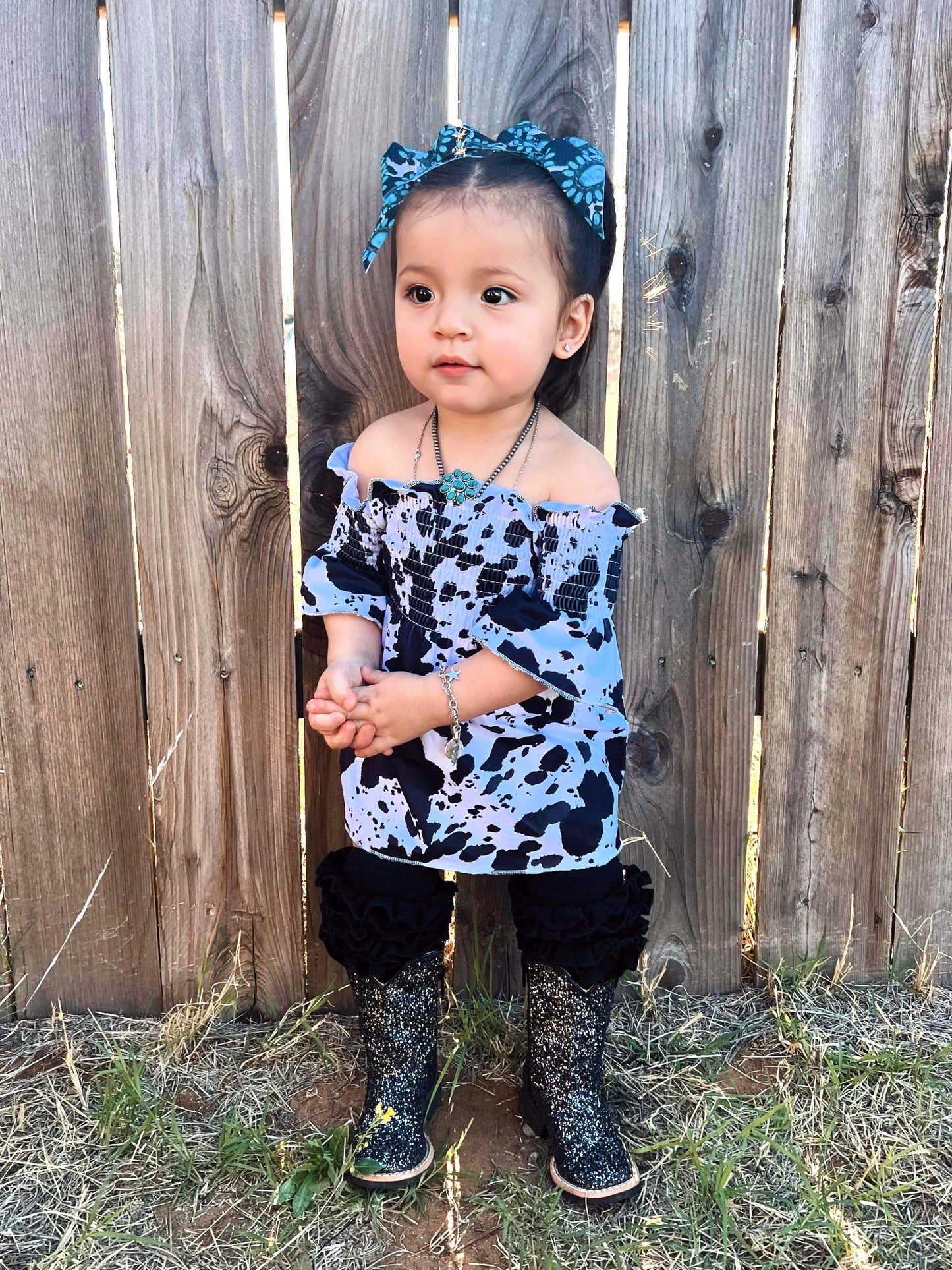 Black Disco Sparkle Tanner Mark boots