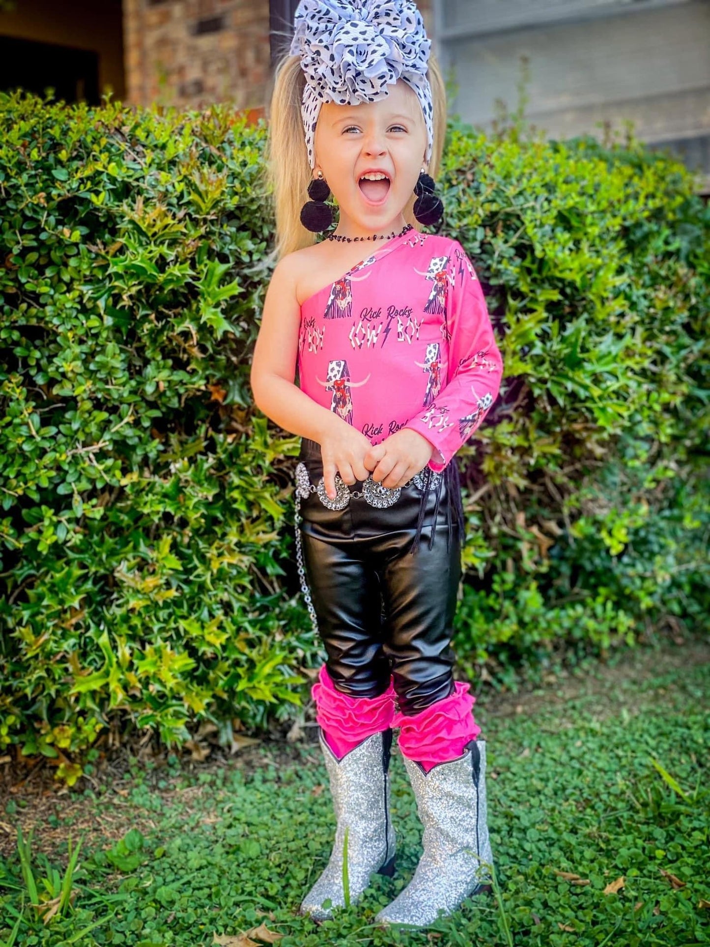 Silver Sparkle Tanner Mark Boots