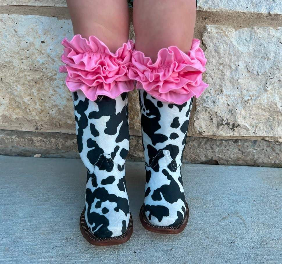 AS-IS Black Cow Tanner Mark Boots (READ DESCRIPTION)