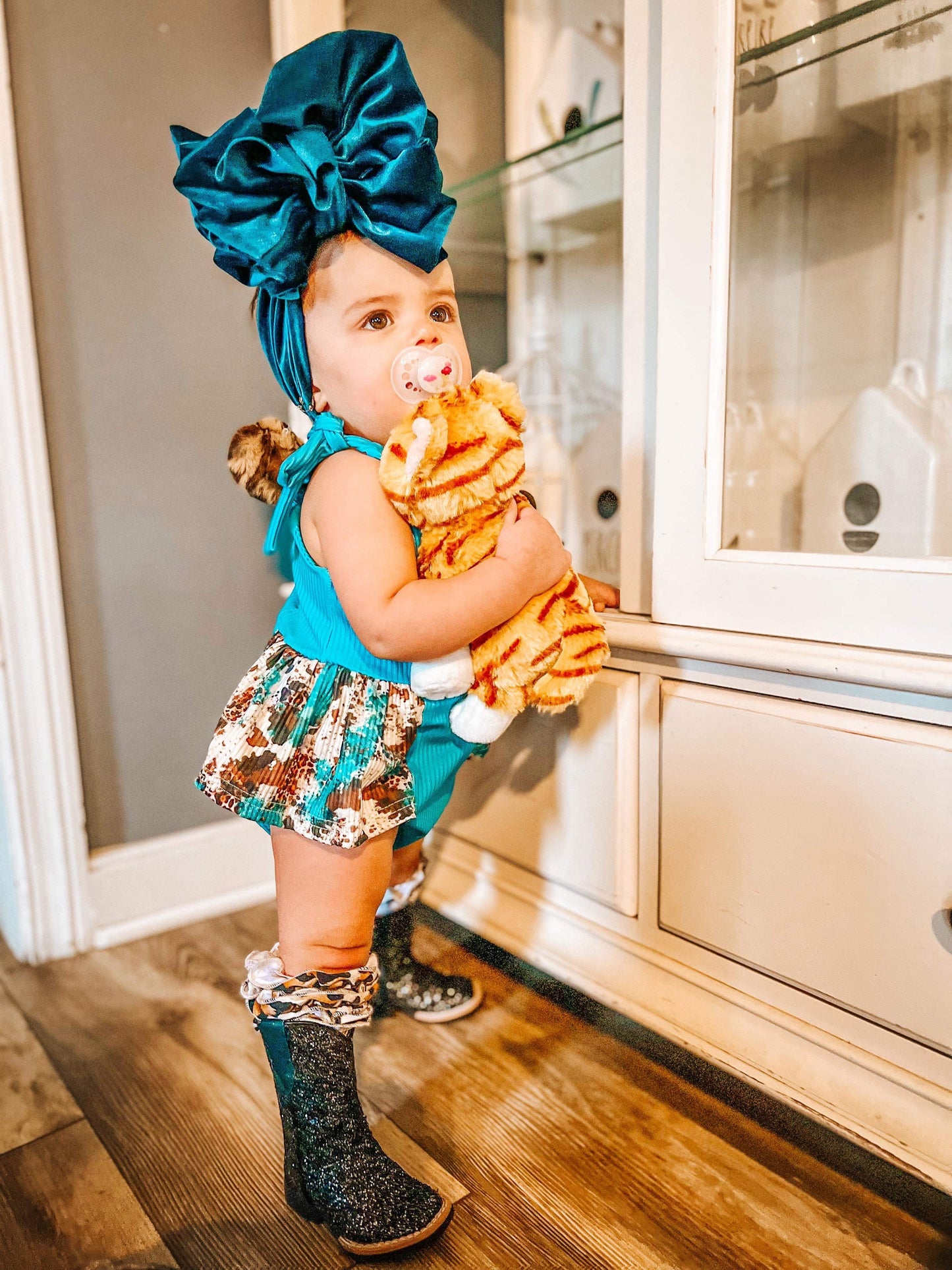 Black Disco Sparkle Tanner Mark boots