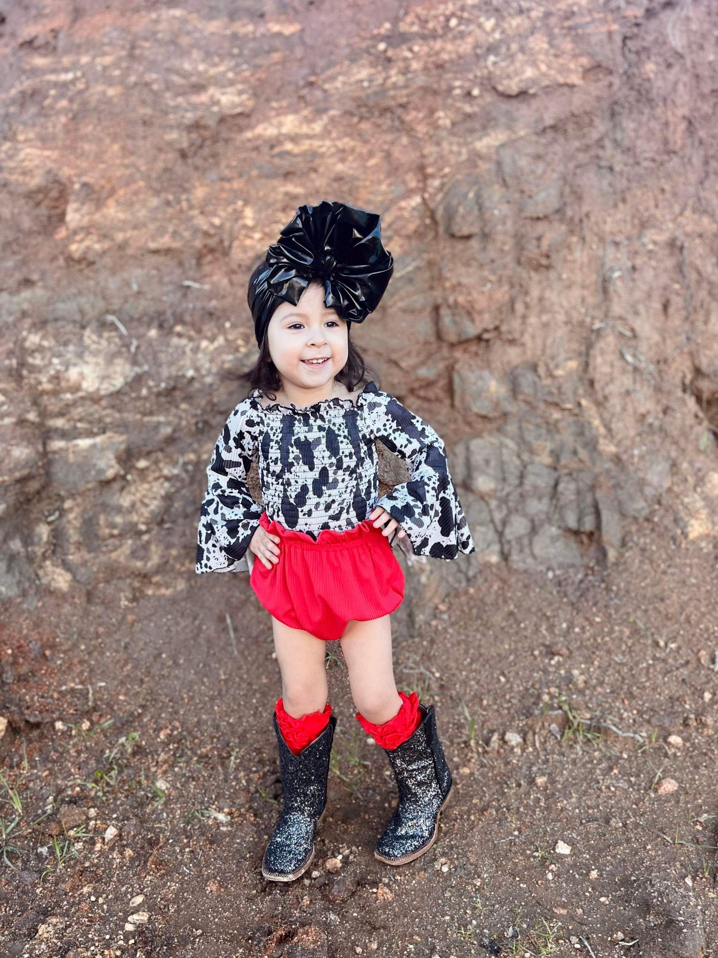 Black Disco Sparkle Tanner Mark boots